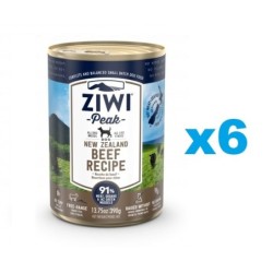 ZIWIPEAK Dog Beef Rind 6x390 g