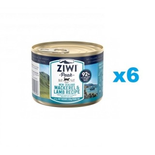 ZIWIPEAK Cat Mackerel&Lamb Makrele&Lamm 6x185 g