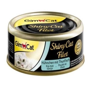 GIMCAT Shiny Cat Filet Chicken&Tuna 70g