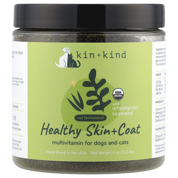 Kin+Kind, Gesunde Haut + Fell, für Hunde und Katzen, 4 oz (113,4 g)