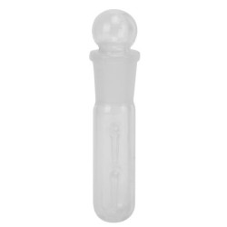 Planaria-Falle, klares Glas, aquatische Planarien-Blutegel-Falle, Rohr für Kirschgarnelen, kristallrote Garnelen