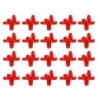 20Pcs Geflügel Frühling Nippel Horizontale Seite Montieren Wasser Trinker für Huhn Vogel Wachtel