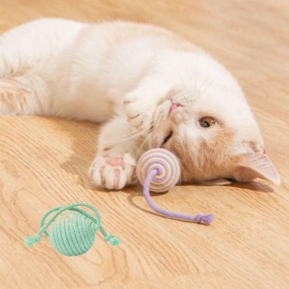 Bite Resistant Cat Scratch Catch Toy Colorful Cat Interactive Toy  Relieve boredom gelb