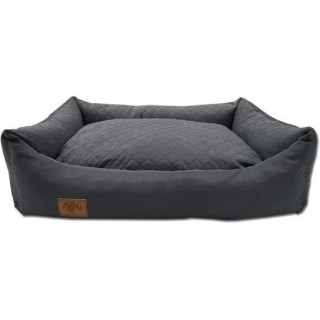 Anthrazitfarbene Hundebeleuchtung 100 x 70 cm - waschbare Hundecoussin - wasserundurchlässige Hundebeleuchtung