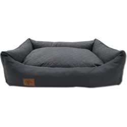 Anthrazitfarbene Hundebeleuchtung 100 x 70 cm - waschbare Hundecoussin - wasserundurchlässige Hundebeleuchtung