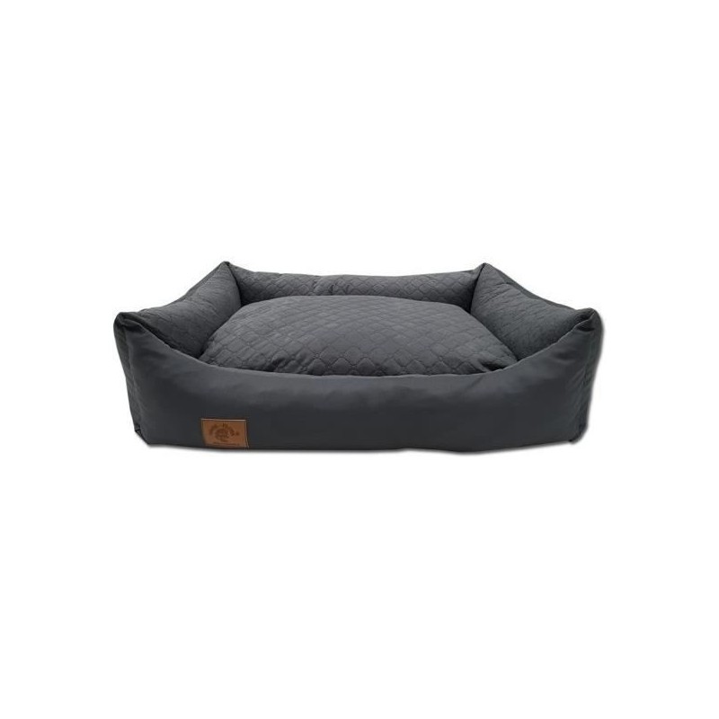 Anthrazitfarbene Hundebeleuchtung 100 x 70 cm - waschbare Hundecoussin - wasserundurchlässige Hundebeleuchtung