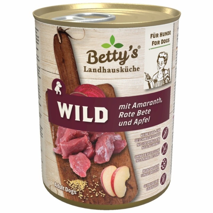 Betty's Landhausküche Wild 6x400 g