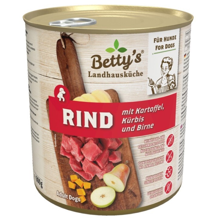 Betty's Landhausküche Rind 6x800 g