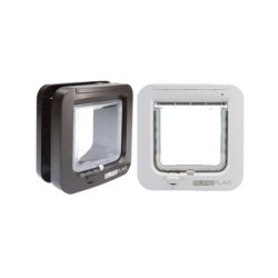 SureFlap Mikrochip Katzenklappe - Weiß