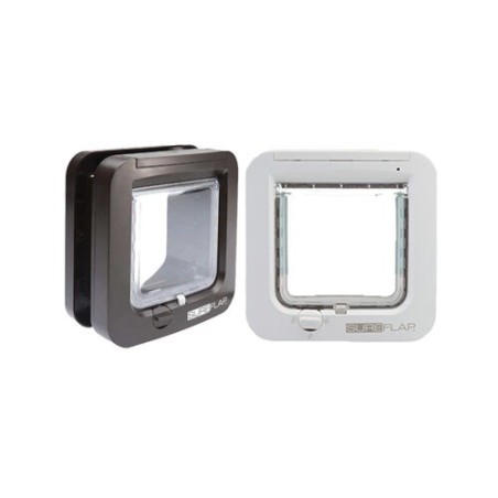 SureFlap Mikrochip Katzenklappe - Weiß