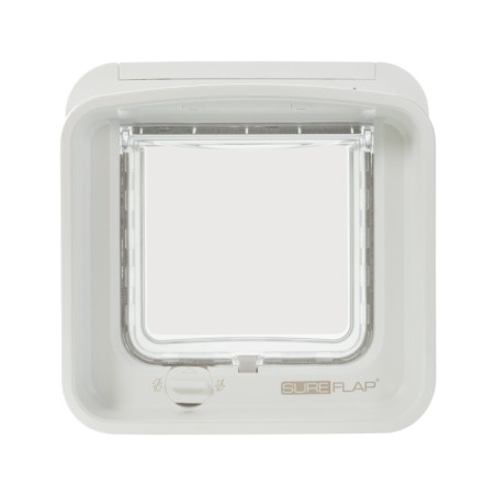 SureFlap DualScan Katzenklappe- Weiß