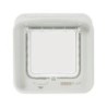 SureFlap DualScan Katzenklappe- Weiß
