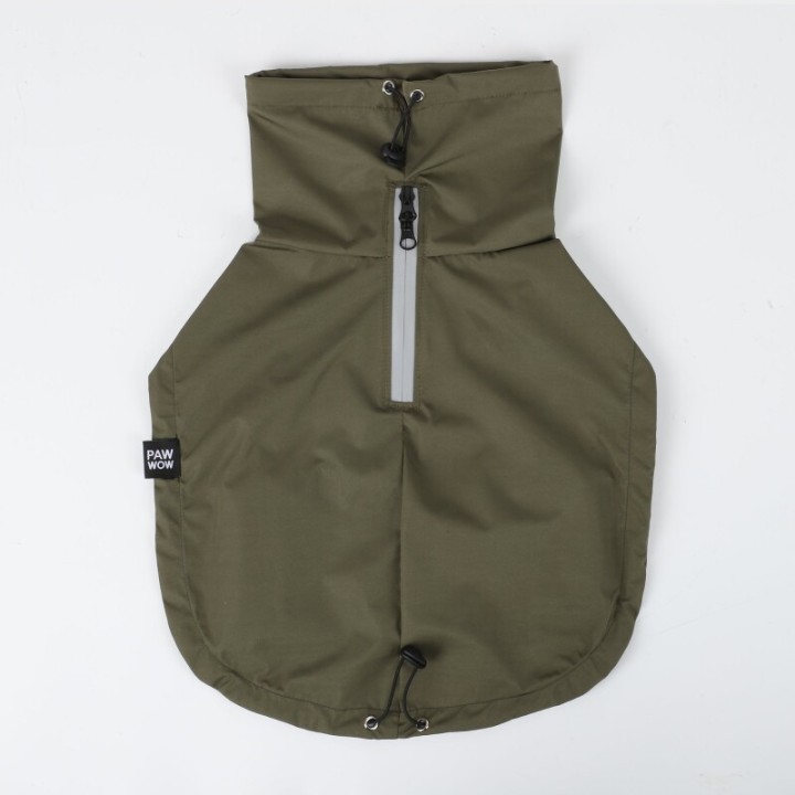 PAW WOW Hunderegenmantel OSKAR Olive