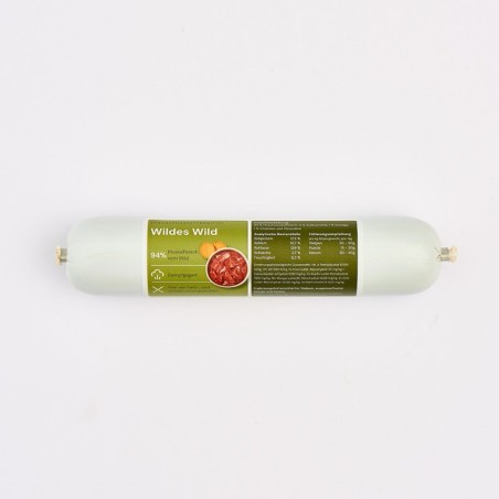 Trainingswurst Wildes Wild, 400 g