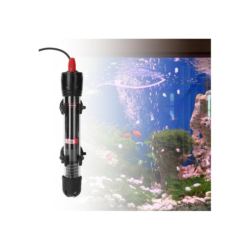 AT700 Nützlicher Aquariumheizer, automatisches Glas, gute Isolierung EU Plug 200w