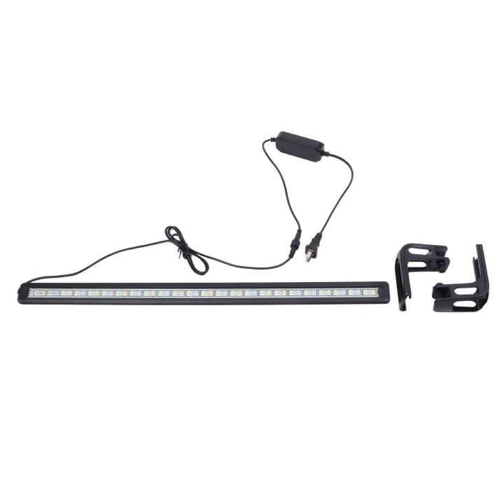 Aquariumlicht, 19,6 W, geringer Stromverbrauch, 96 Lichtperlen, langlebiges Vollspektrum-Aquariumlicht