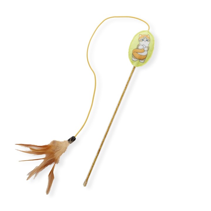 Nekoichi Nyanjarashi Federmofusand gelb