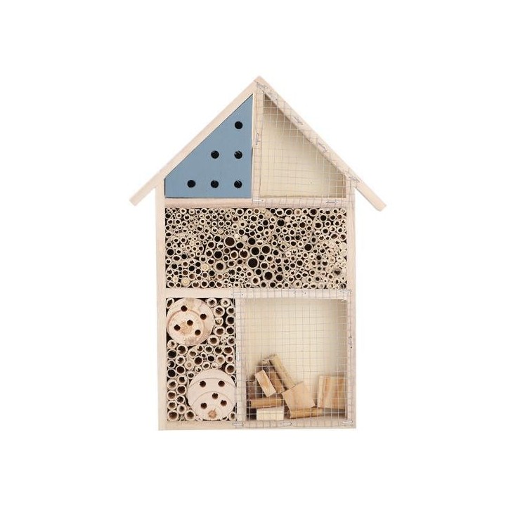 Holz-Insekten-Bienenhaus, Holzkäferzimmer, Hotel, Unterschlupf, Gartendekoration, Nester, Box