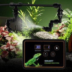 Befeuchtung Spray Zerstäubung Set Stoßfest Krabbeln Haustier Zubehör Regenwald Tank US Plug