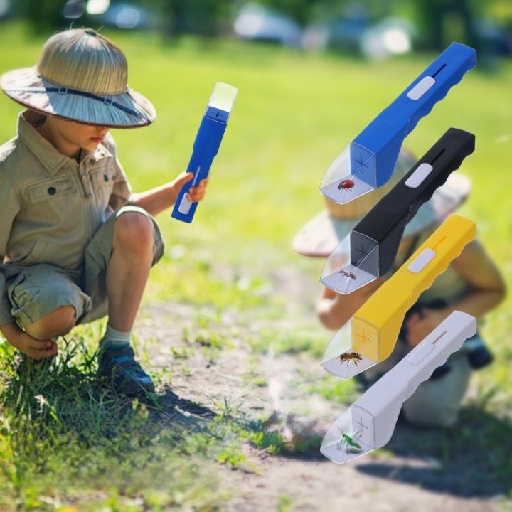 Insektenfänger-Set für Kinder, Insektenfänger-Set für den Außenbereich mit Lupe zum Erkunden der Natur, zum Fangen von Insekt