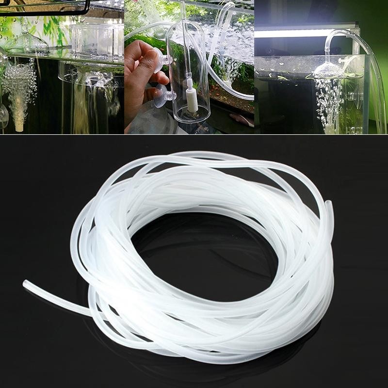 Aquarium-Sauerstoffpumpe, Aquarium, Mini-Luftkompressor, Sauerstoffpumpe, Aquarium, Sauerstoffpumpe, Schlauch, Luftstein, Aqu