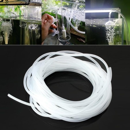 Aquarium-Sauerstoffpumpe, Aquarium, Mini-Luftkompressor, Sauerstoffpumpe, Aquarium, Sauerstoffpumpe, Schlauch, Luftstein, Aqu