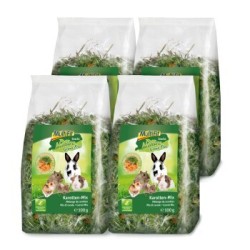 MultiFit Grain Free Kräuter 4er Set Möhrenkraut 4x100 g