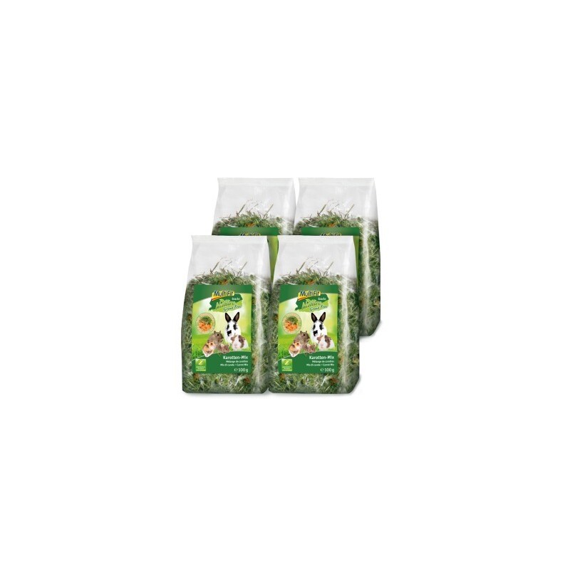 MultiFit Grain Free Kräuter 4er Set Möhrenkraut 4x100 g
