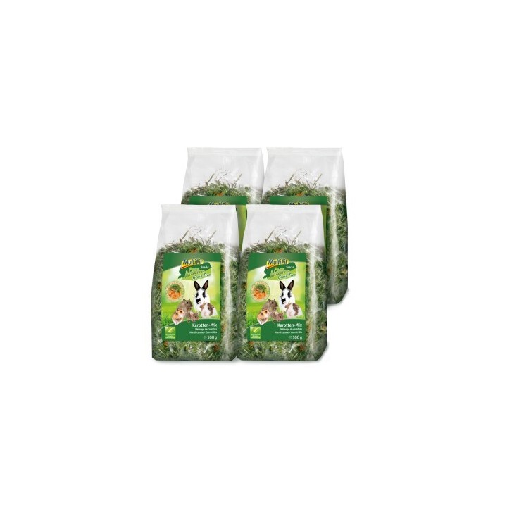 MultiFit Grain Free Kräuter 4er Set Möhrenkraut 4x100 g
