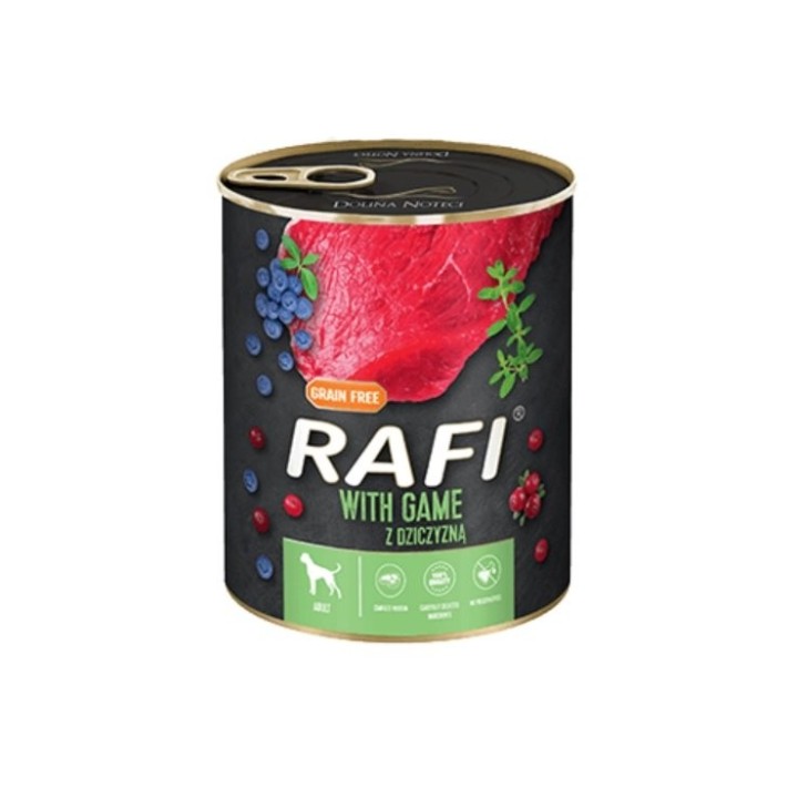 DOLINA NOTECI RAFI Game Wild Nassfutter 800 g