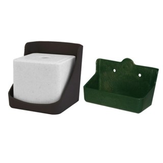 Lecksteinhalterung aus Kunststoff