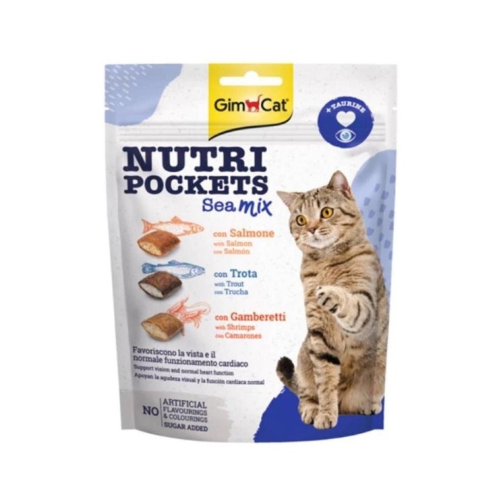 GIMCAT Nutri Pockets Sea Mix 150 g