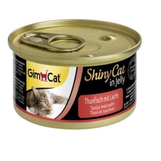 GIMCAT Shiny Cat Tuna&Salmon in Jelly 70g