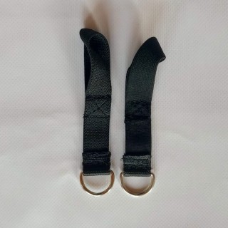 Bucas Belly Pad Elastic Extender Strap Pairs - Black