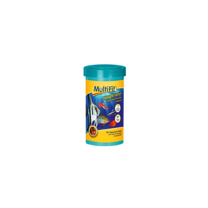 MultiFit Hauptfutter für Aquarienfische 250 ml