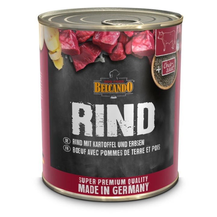 BELCANDO Rind mit Kartoffel & Erbsen 800 g