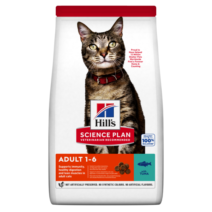 HILL'S Science Plan Feline Tuna Adult Katzenfutter mit Thunfisch 10 kg