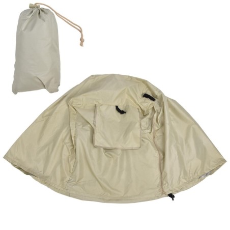 124,5 x 84 x 79 cm Hunde Drahtkäfig Abdeckung Wasserdicht Sonnenschutz Staubdicht Haustier Käfig Abdeckung für OutdoorBeige b