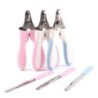 Nagelknipser-Set für Haustiere, Zehenpflegefeile für Hunde, professionelle Krallenschneider für Hunde und Katzen, Schere, Hau