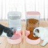 Abnehmbarer, langlebiger automatischer Futterspender für Hunde, Wasserspender für Katzen, Trinknapf für Hunde grey-feeder