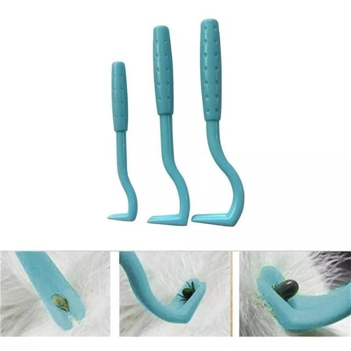 3 Teile/satz Twist Haken Floh Entferner Haken Hunde Haustiere Zubehör Haustier Katze Produkte Liefert Hause Für Tick Remover-