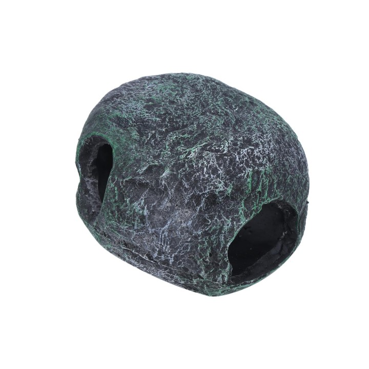 Fisch Versteck Haus Harz Fisch Tank Landschaftsbau Drei Loch Simulation Stein Ornamente Cichlid Vermeidung