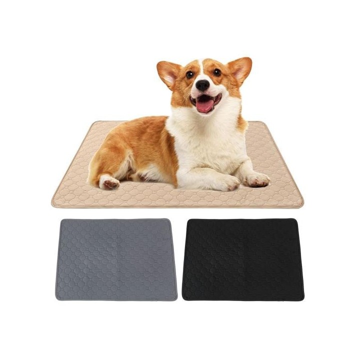 Waschbares Pet Pee Pad, rutschfeste, wiederverwendbare Hundewindelmatte, urinabsorbierendes Pad für das Welpen-Töpfchentraini