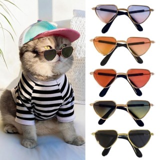 Coole Haustier-Katzenbrille, Hundebrille für kleine Hunde, Katzen, Sonnenbrille, Reflexion, Fotos, Requisiten für die Fotogra