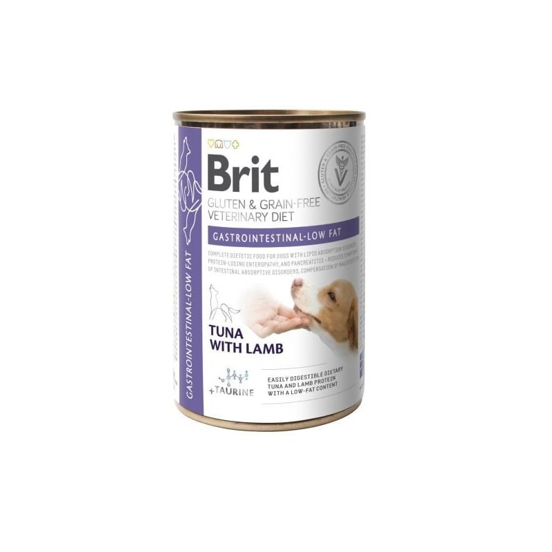 BRIT Grain Free Veterinary Diets Gastrointestinal Low Fat 400 g