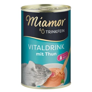 MIAMOR Trinkfein Suppe mit Thunfisch für Katze 12x135 g