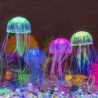 1PC künstliche leuchtende Wirkung Quallen Aquarium Dekoration Aquarium Unterwasser lebende Pflanze Aquatische Landschaft grün