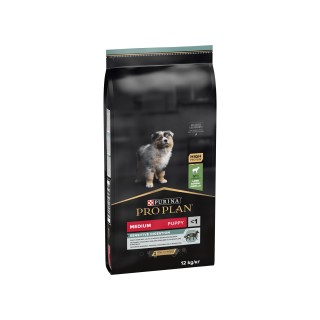 Purina Pro Plan Sensitive Digestion Medium Puppy Hundefutter - Lamm - 12 kg