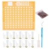 Kunststoff-Bienenzellenbecher-Kit, Königin-Aufzuchtsystem, Kultivierungsbox, Königinkäfig, Bienenzucht-Werkzeuge
