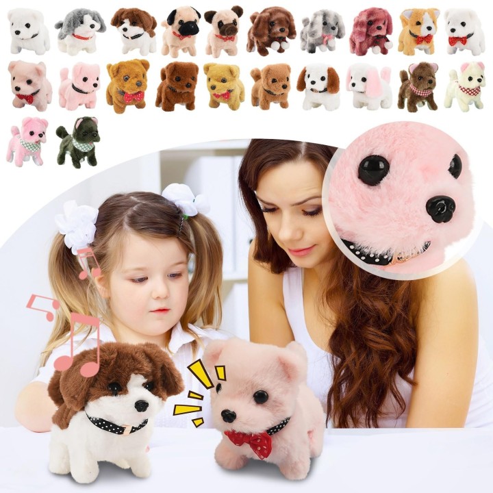 Elektrisches Hundespielzeug aus Plüsch, weich, bequem, interessant, lebensecht One Size